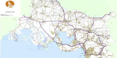Карта на Марсеј велосипед 
