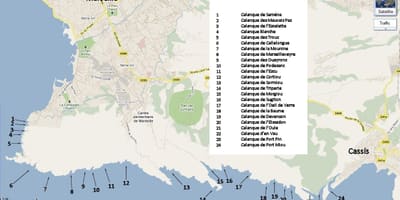 Карта на Марсеј парк